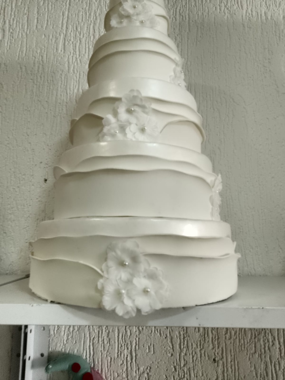 Bolo de Casamento Decorado - Mania de festa