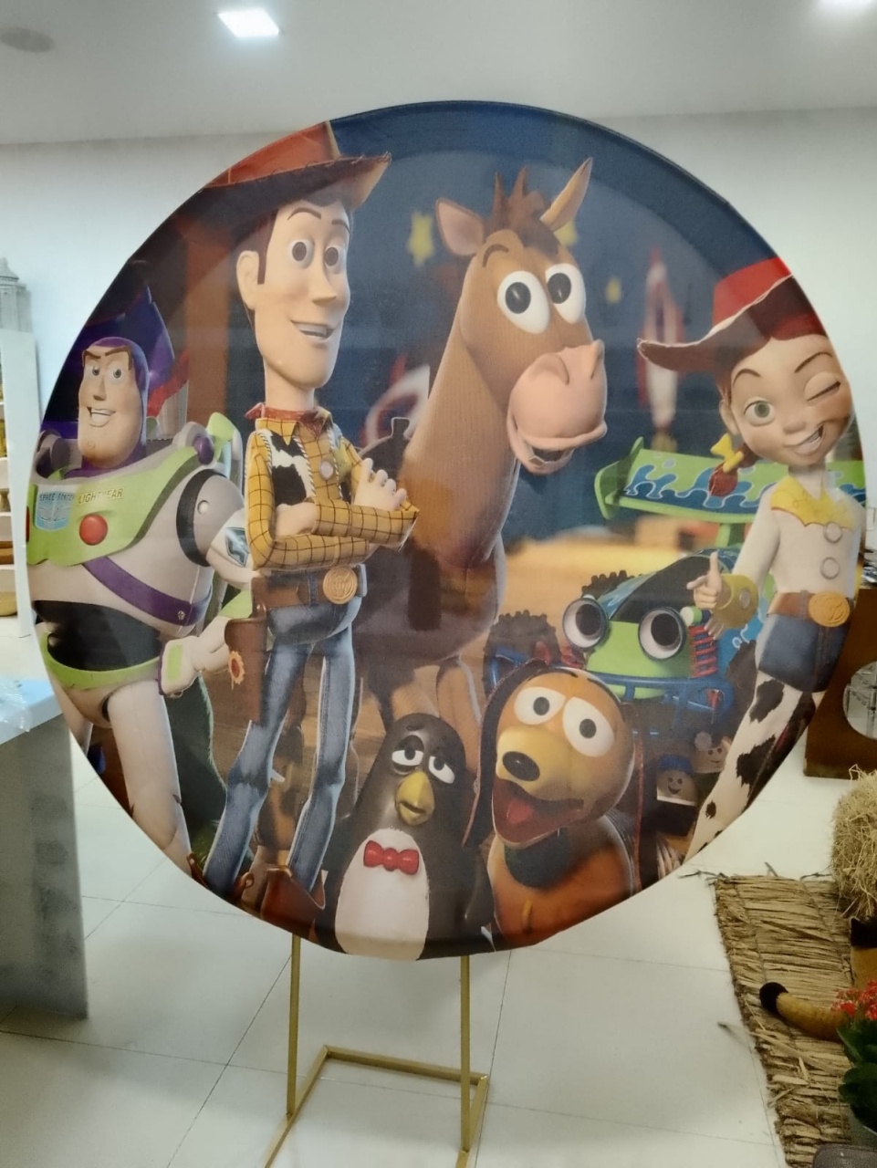 Painel Toy Story - Mania de festa