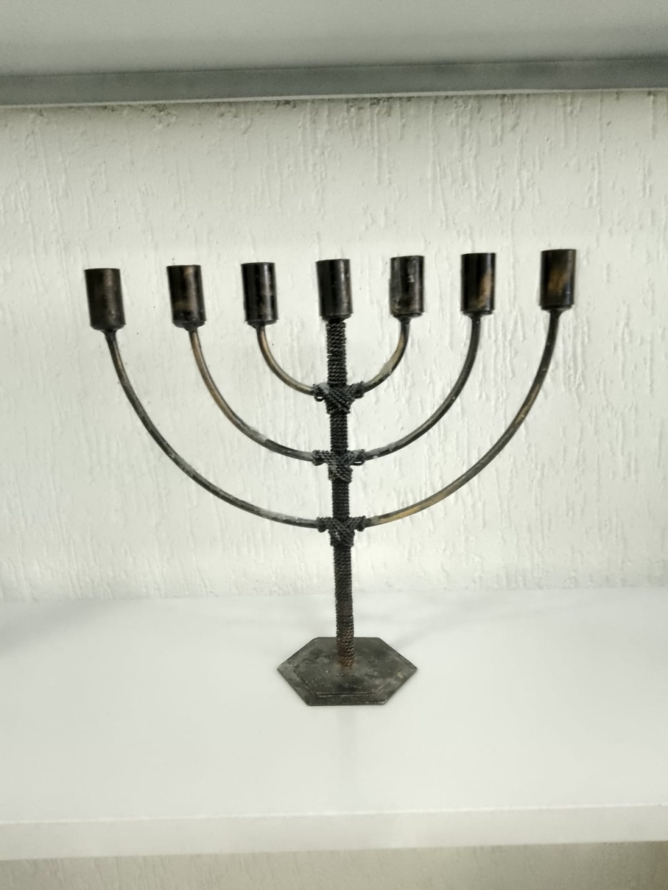 Candelabro Em Bronze - Mania de festa
