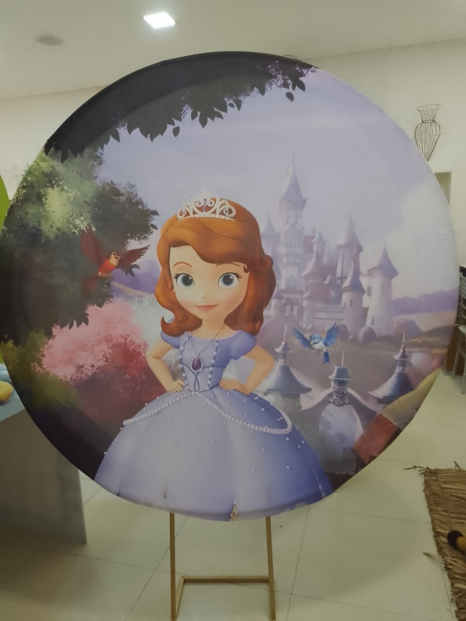 Painel Princesinha Sofia - Mania de festa