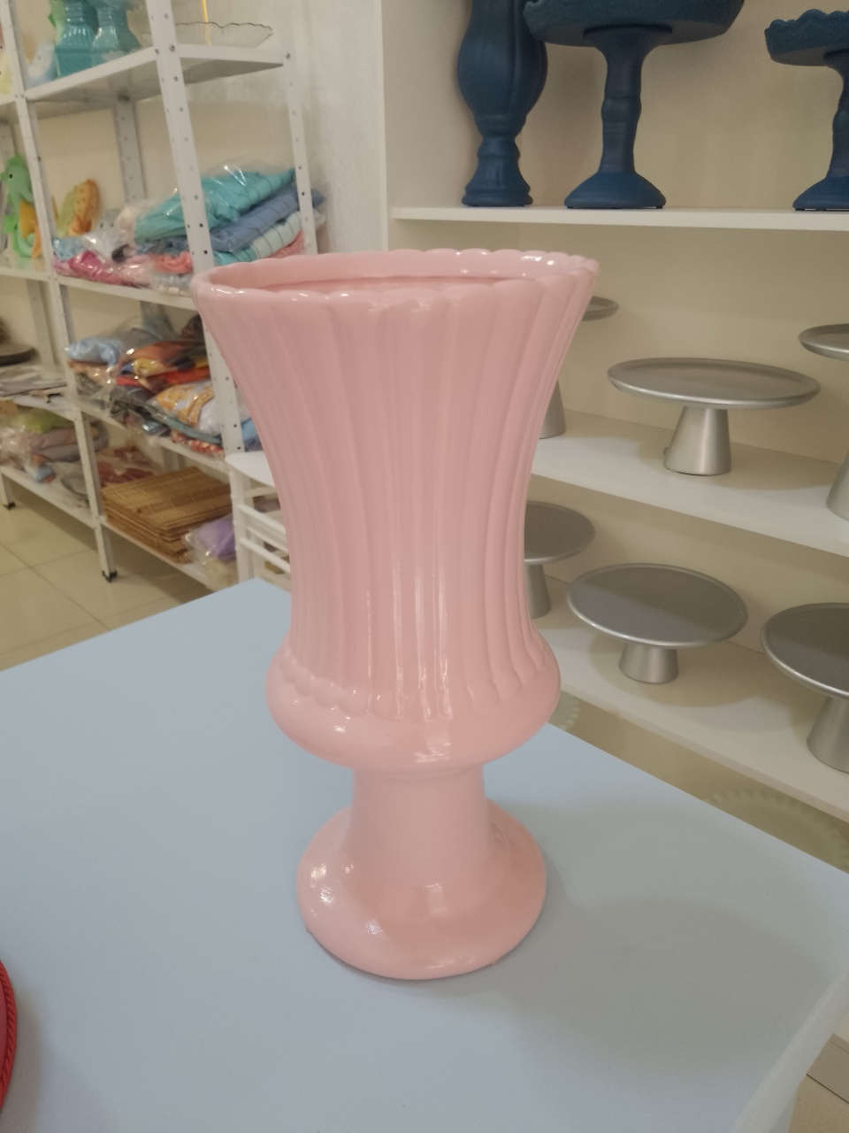 Vaso Grande Rosa - Mania de festa