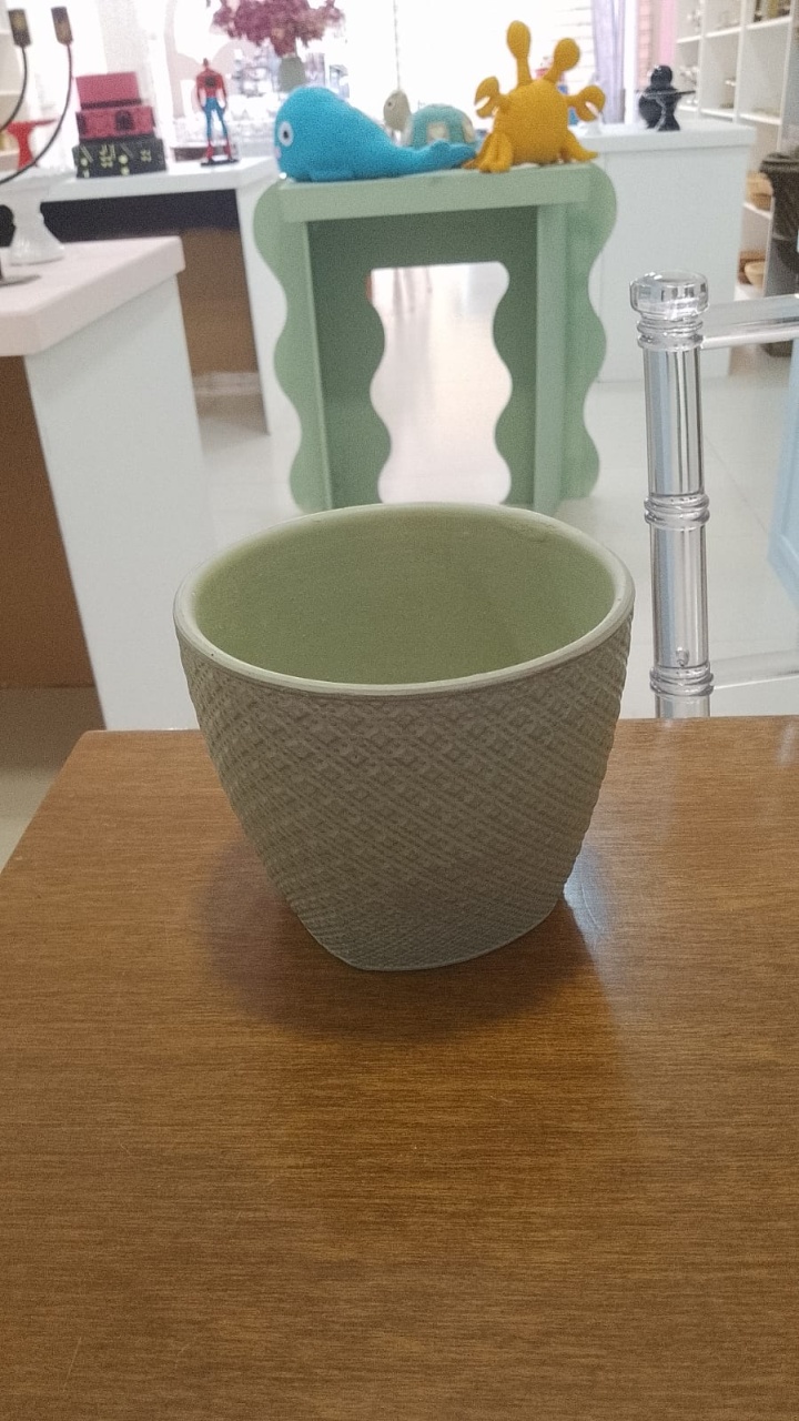 Vaso Verde Pequeno - Mania de festa