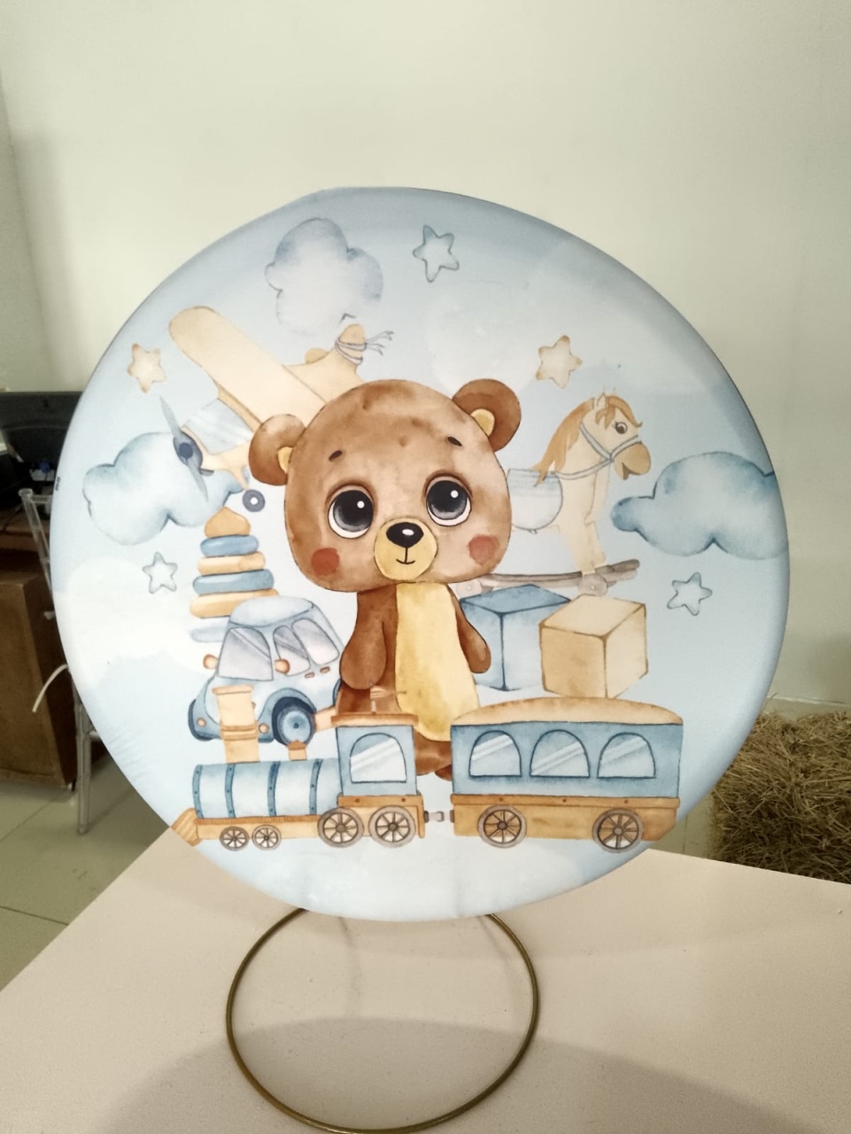 Mini Painel Brinquedos de Mnino - Mania de festa