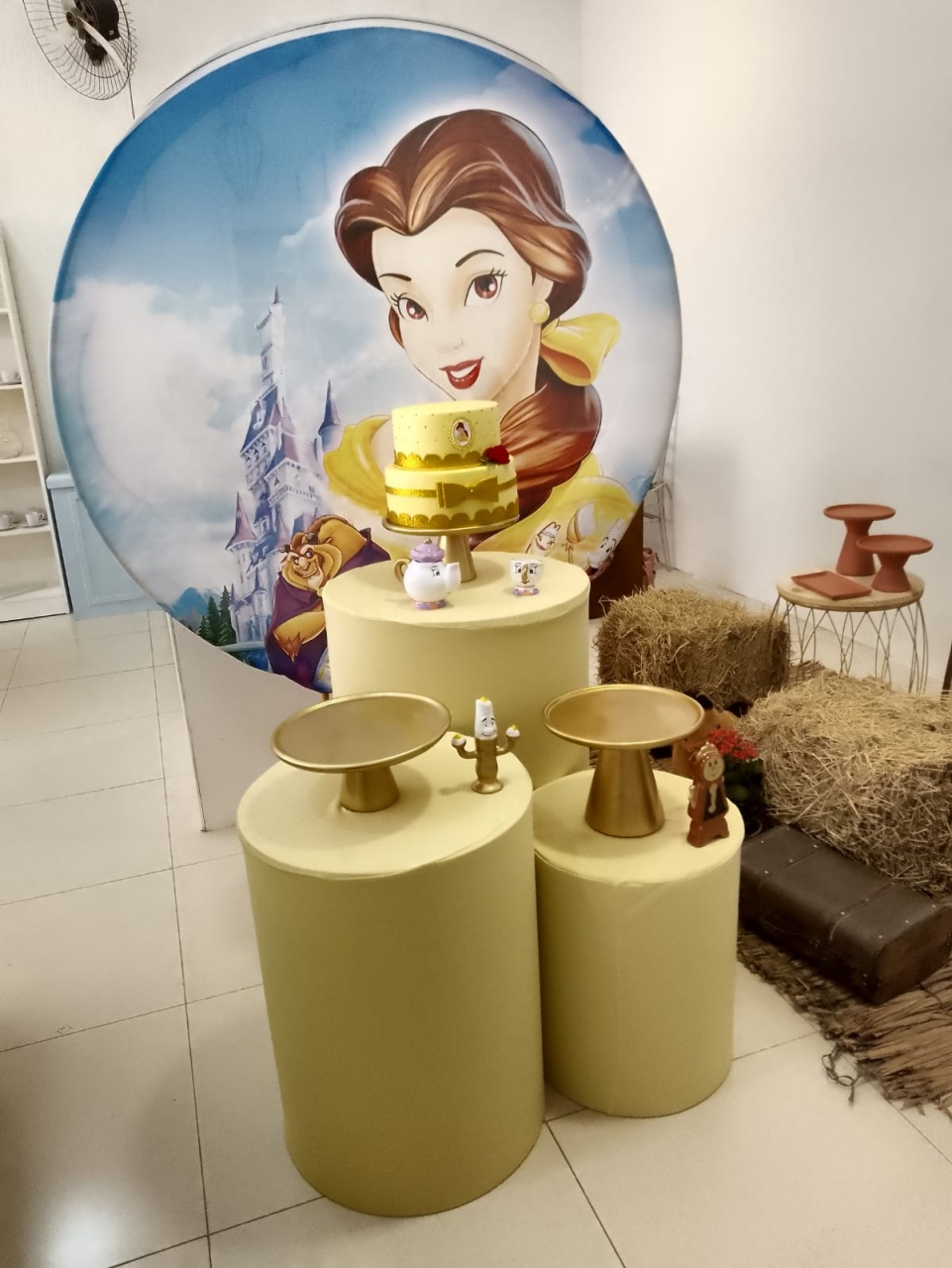 Kit Pegue Monte A Bela E A Fera - Mania de festa