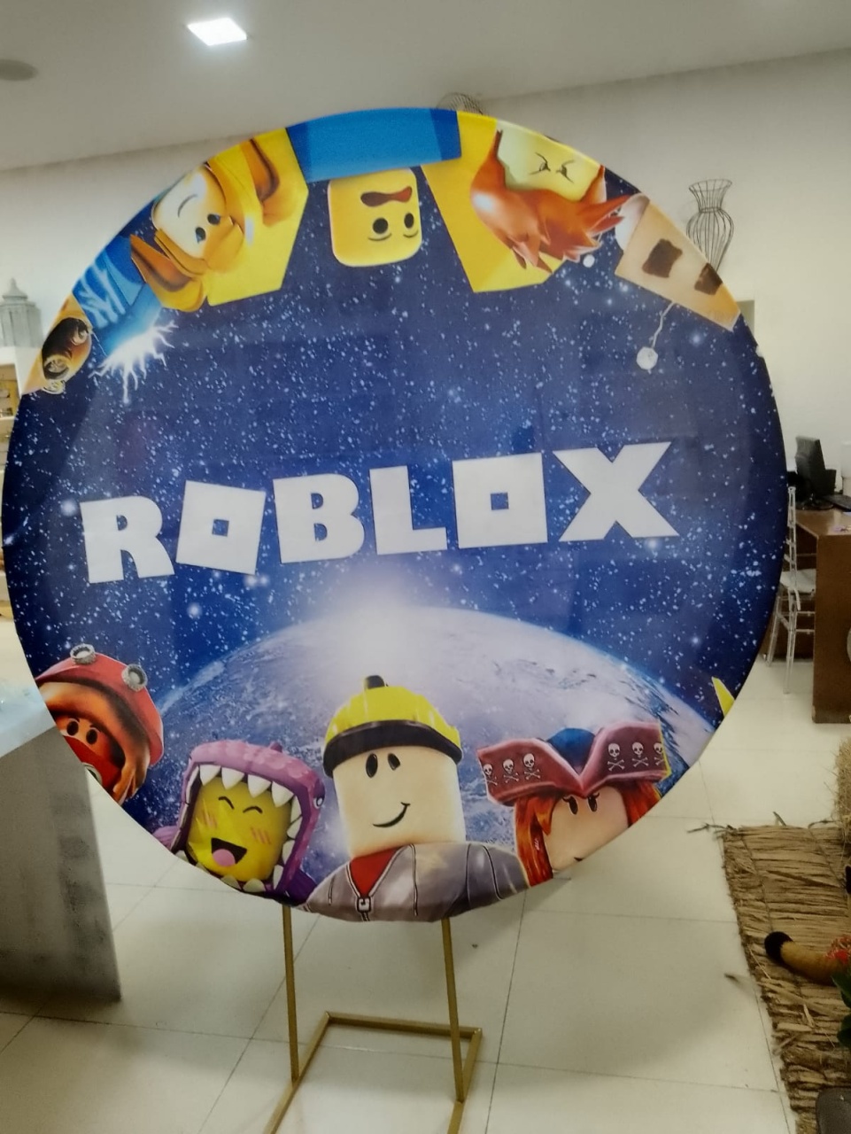 Painel Roblox - Mania de festa