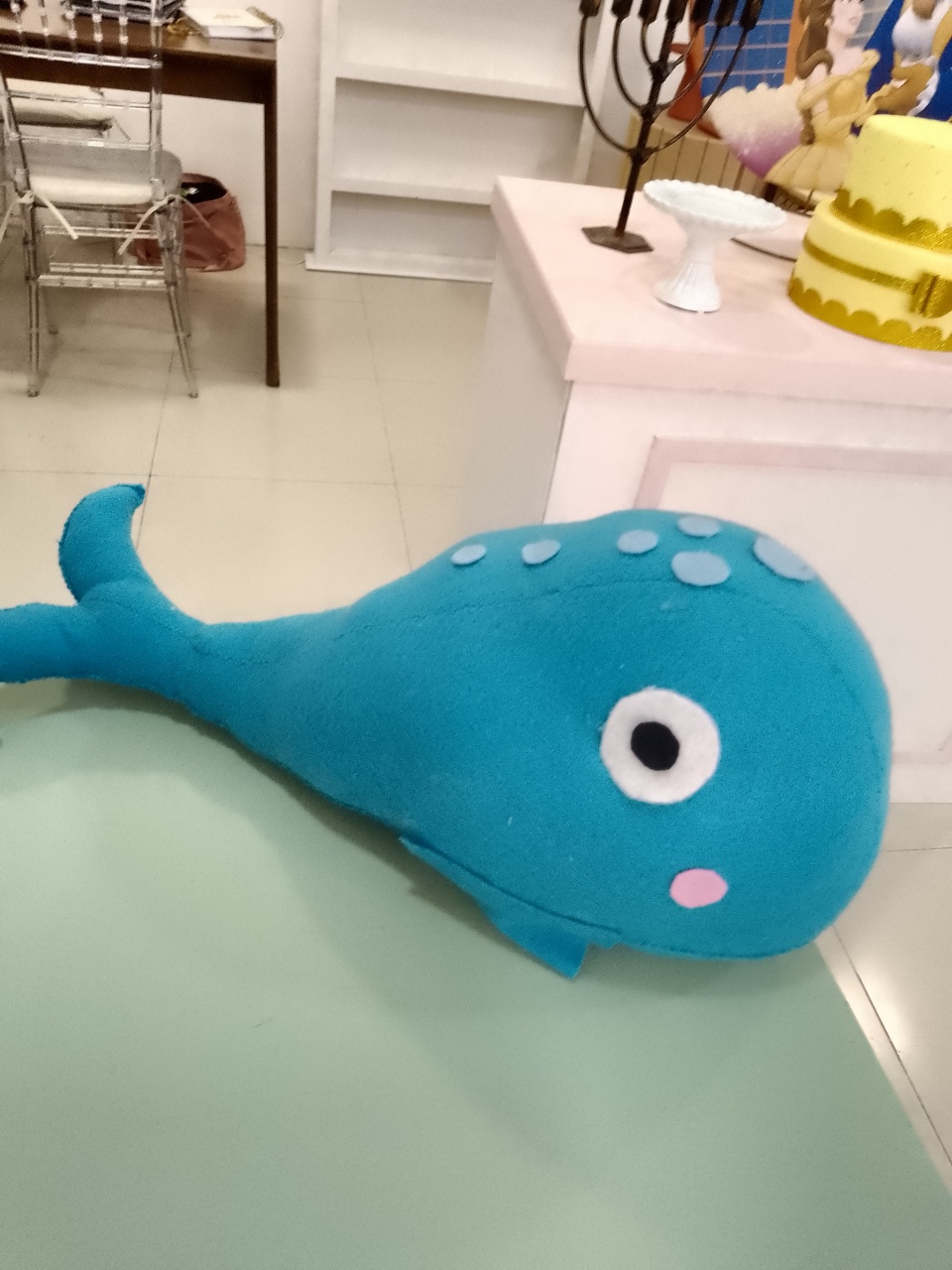 Baleia de Pelucia - Mania de festa