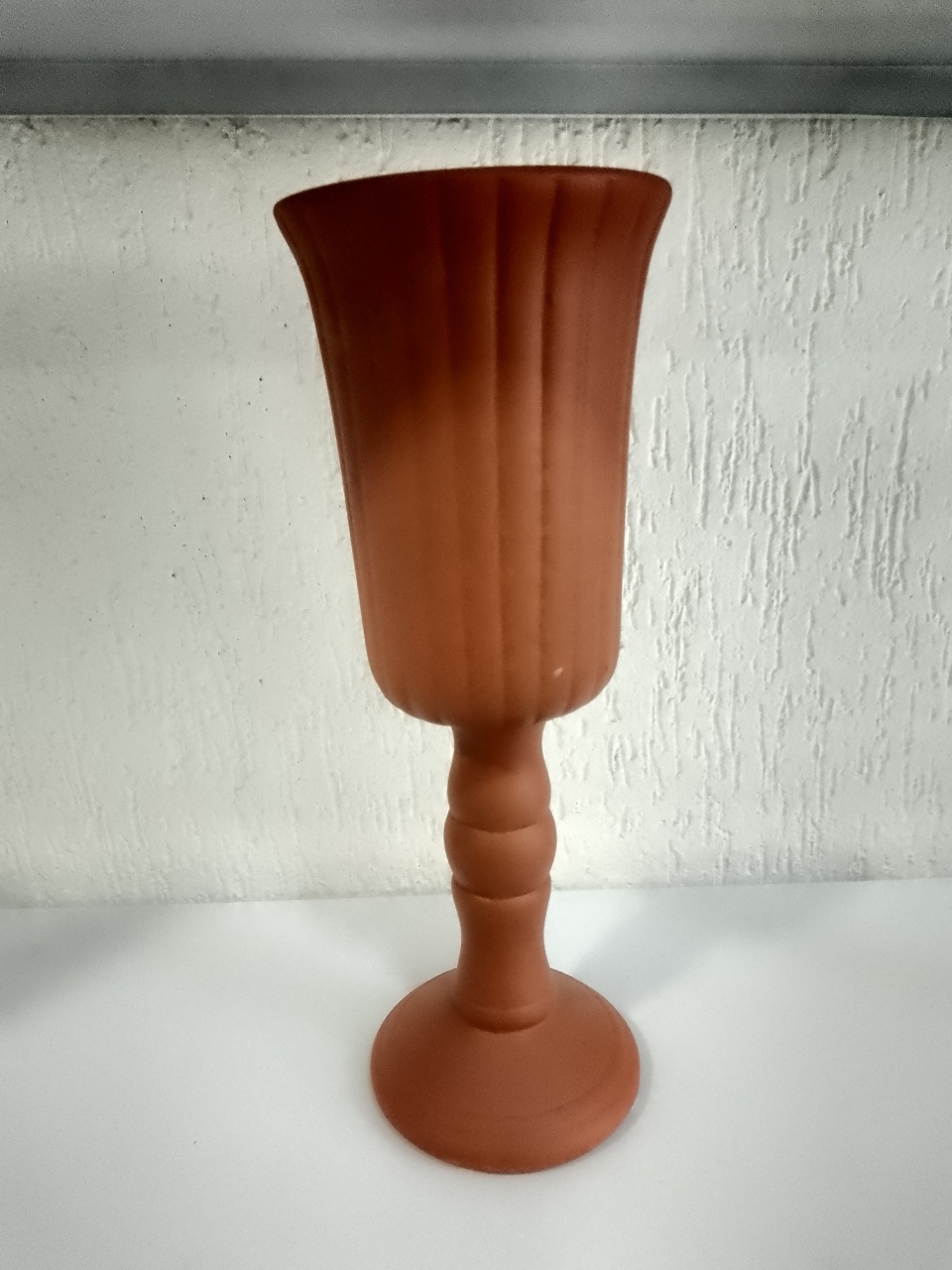 Vaso de Cerâmica Marrom - Mania de festa