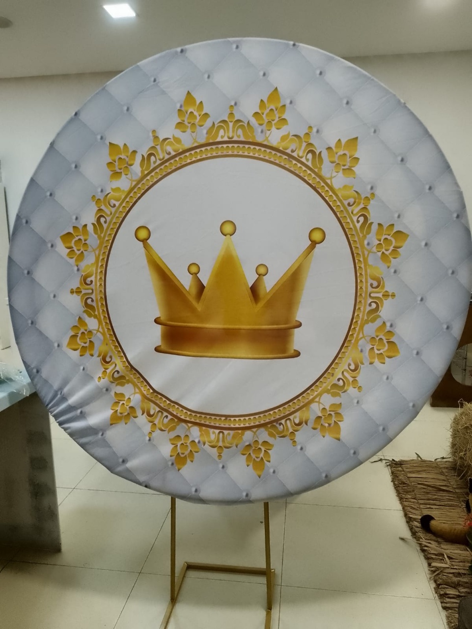 Painel Realeza Masculino - Mania de festa