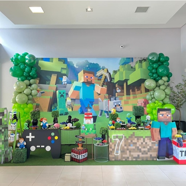Kit Minecraft - Danieldecorações