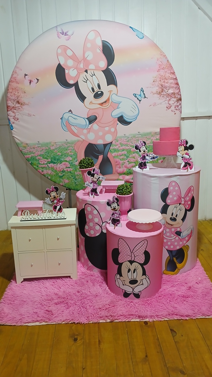 Minie - Doce encanto decorações 