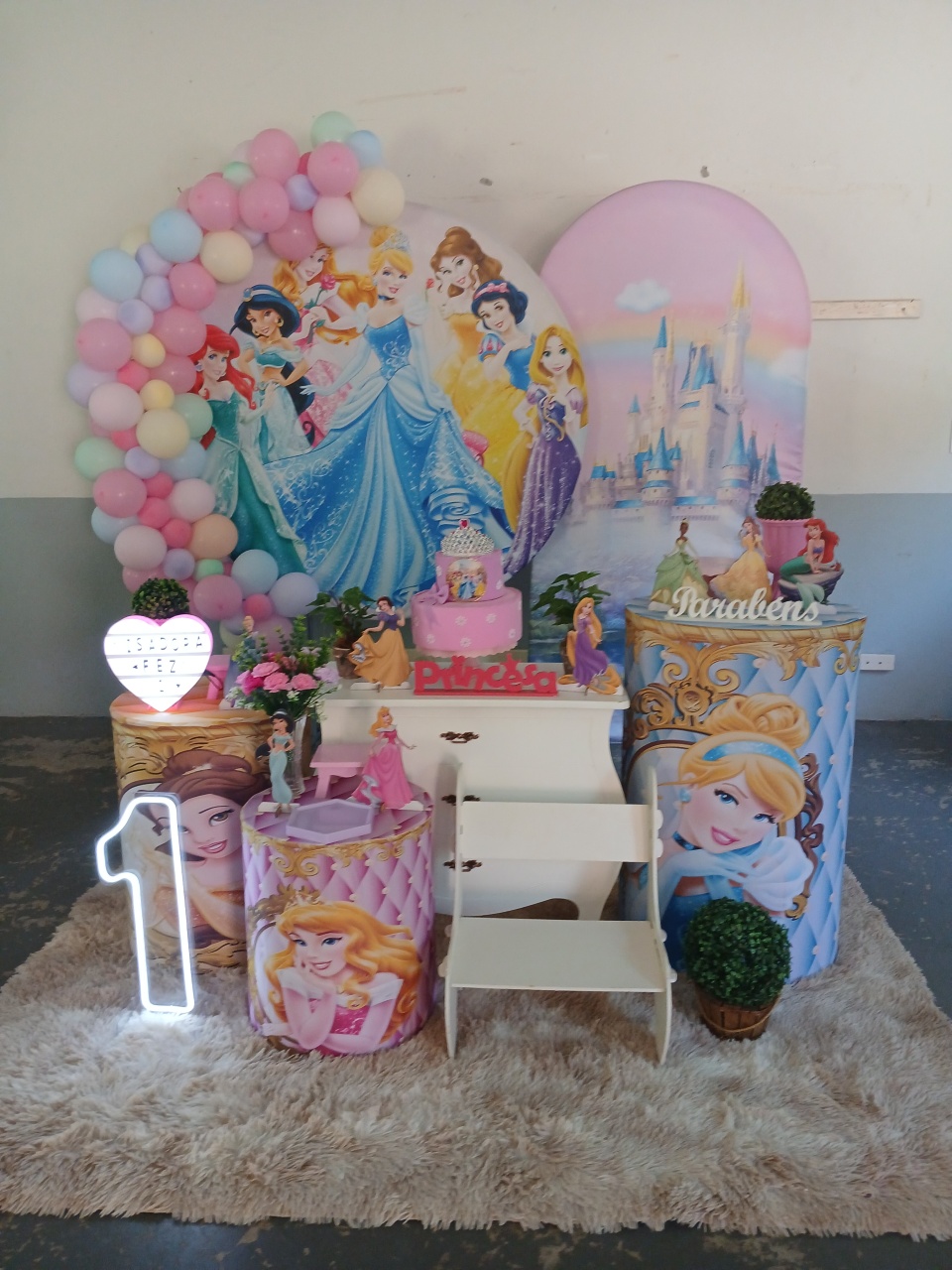 Deco Princesas - Doce encanto decorações 
