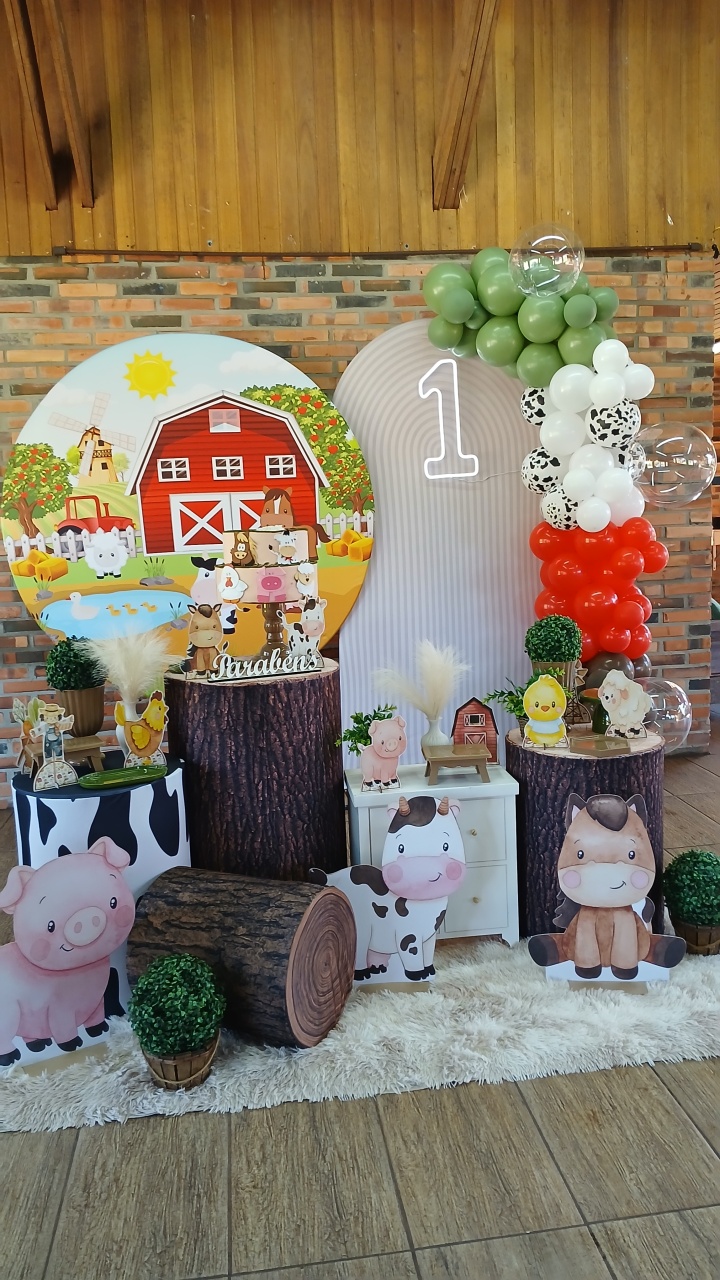 Fazendinha Mais Display de Chão - Doce encanto decorações 