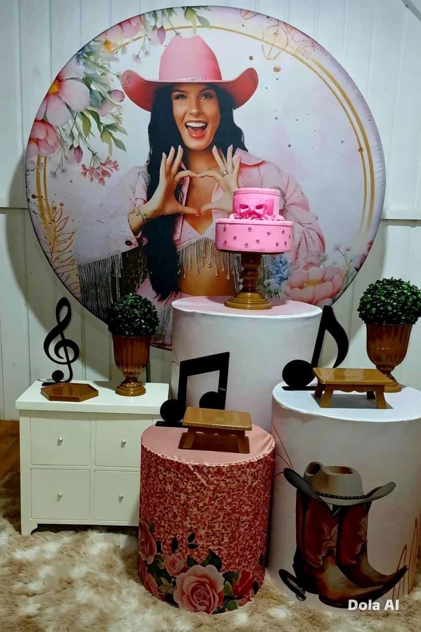 Ana Castela Rosa - Doce encanto decorações 