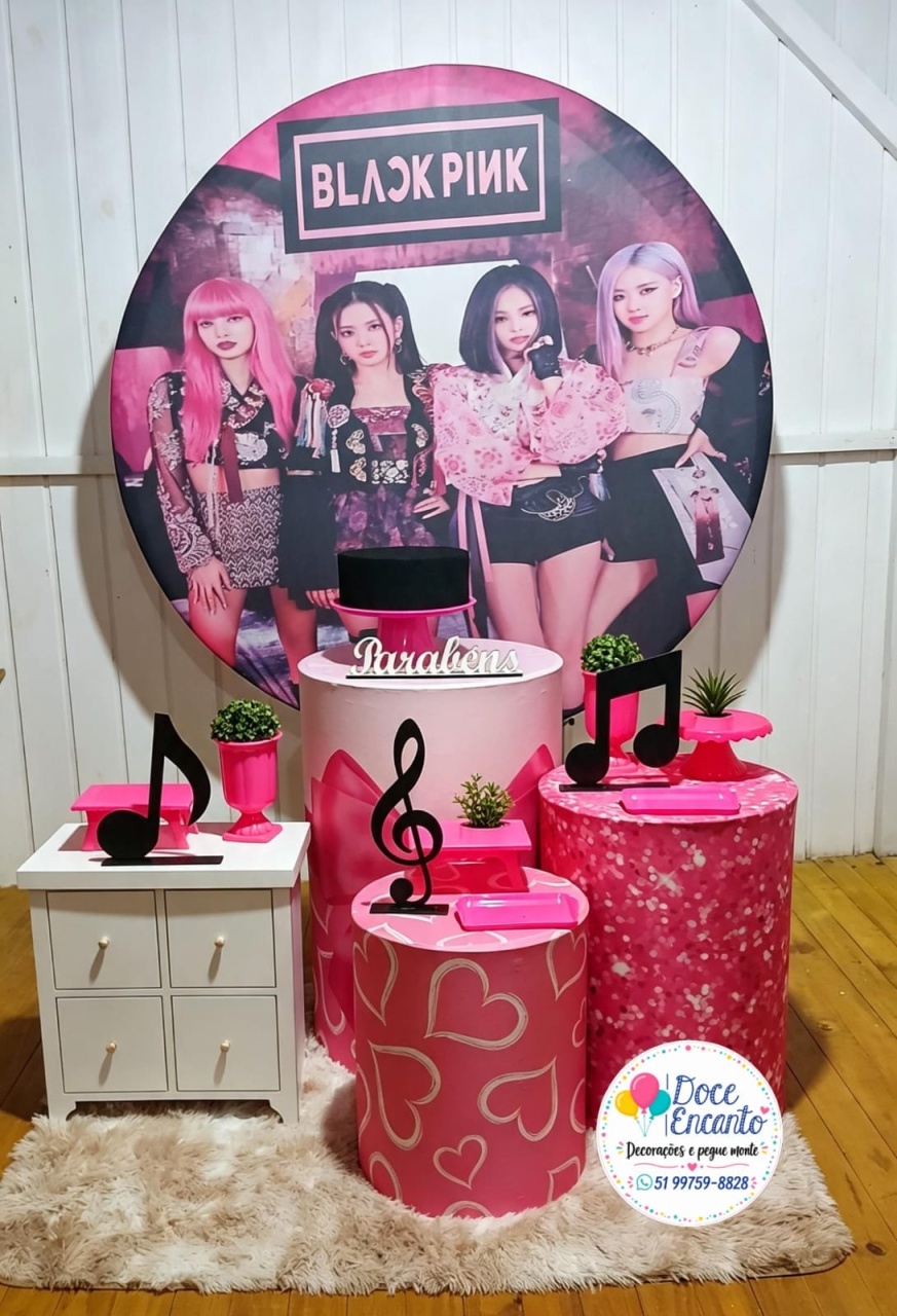Black Pinck - Doce encanto decorações 