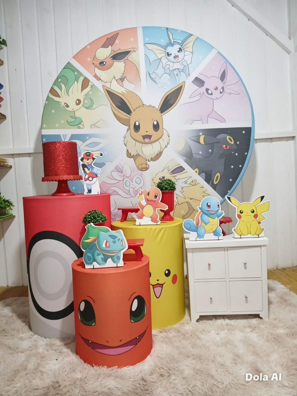 Pokemon 2 - Doce encanto decorações 