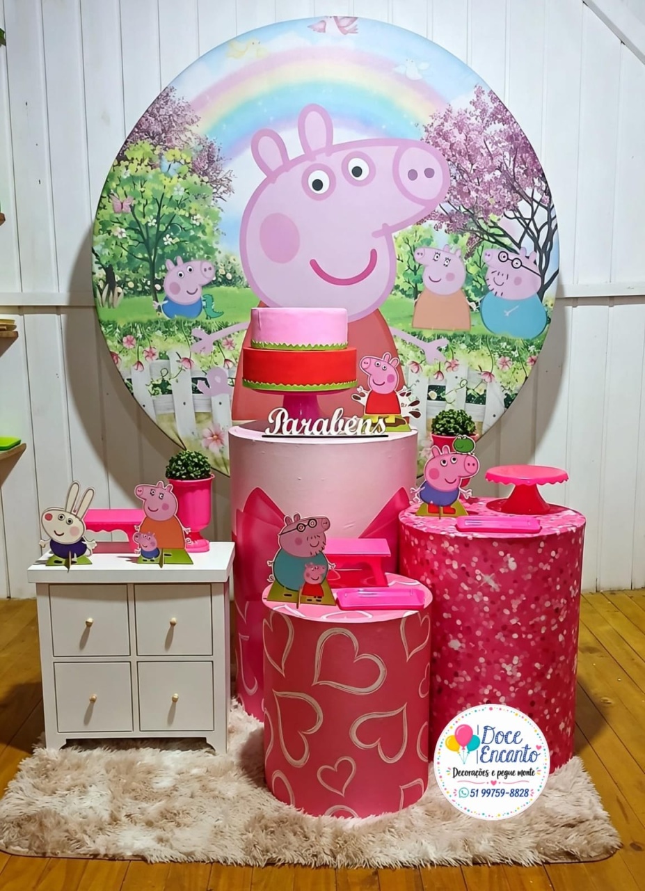 Pepa Pig - Doce encanto decorações 