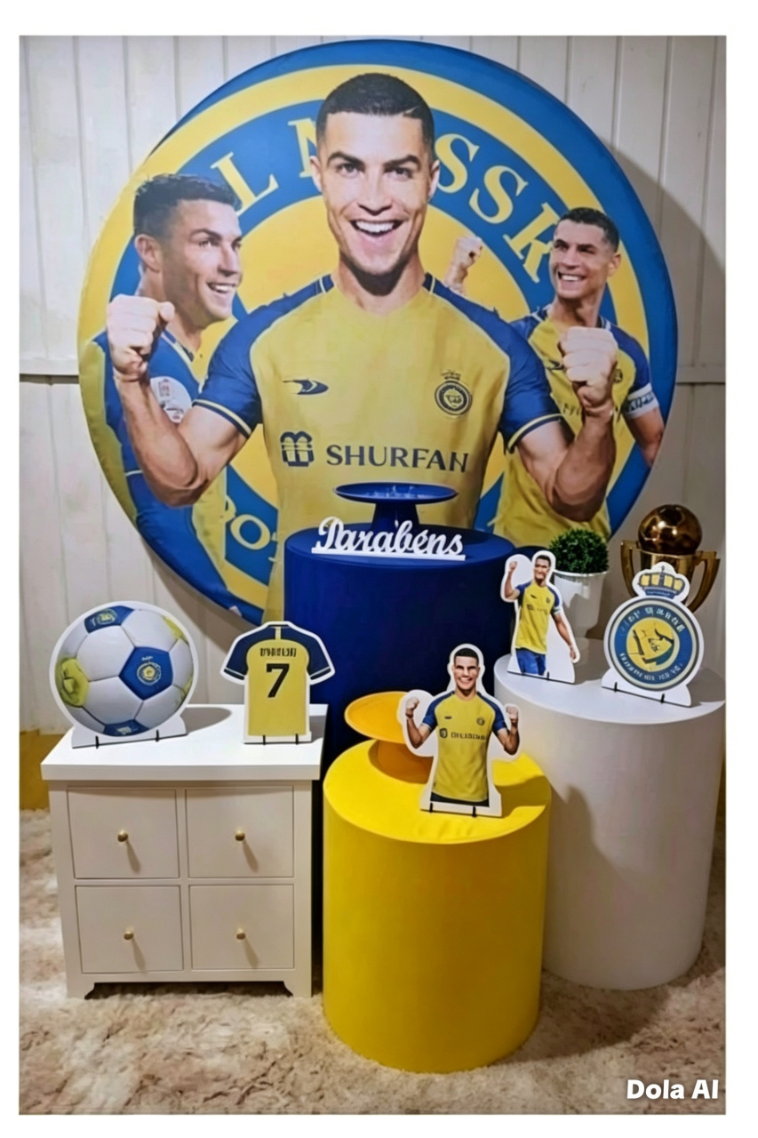 Cristiano Ronaldo - Doce encanto decorações 