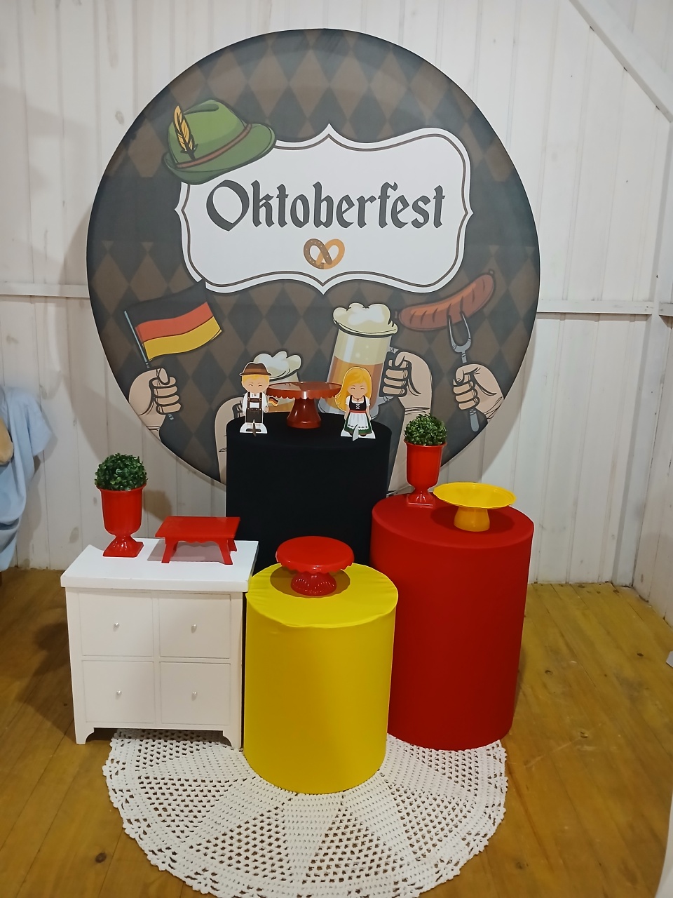 Oktoberfest - Doce encanto decorações 