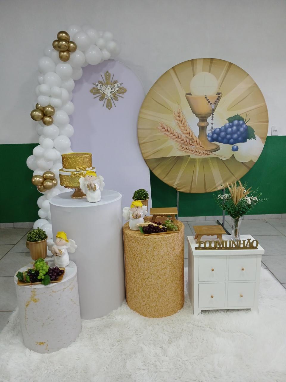 Deco Comunhão - Doce encanto decorações 