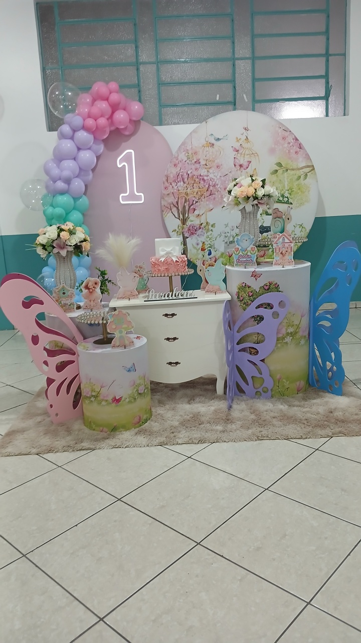 Jardim Encantado - Doce encanto decorações 