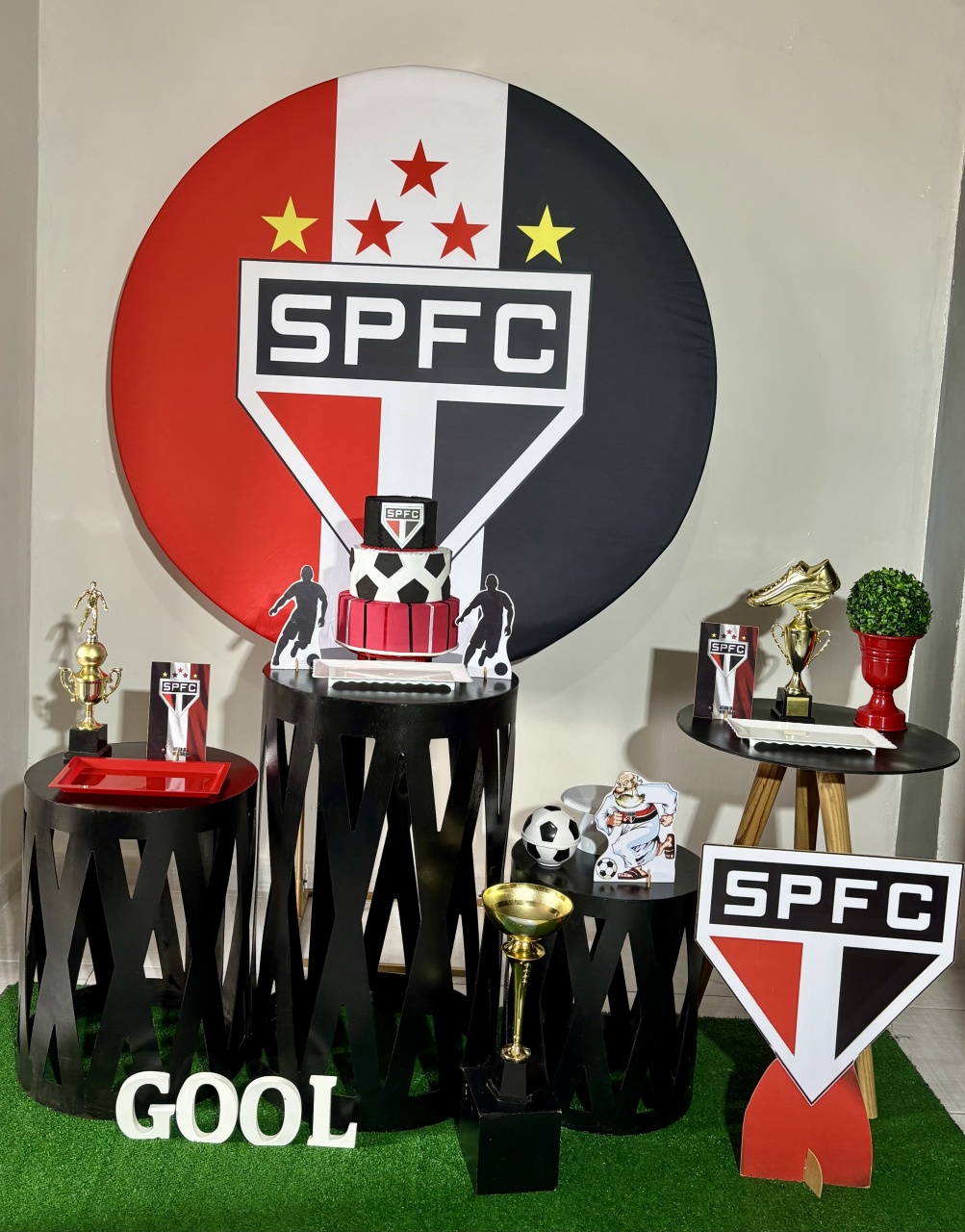 São Paulo Futebol 02 - Shalom Festas Pegue e Monte