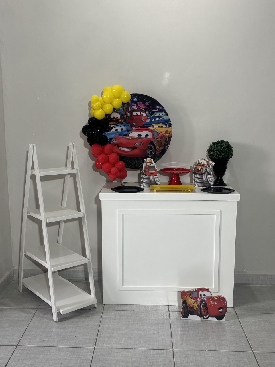 Mini Kit Carros 04 - Shalom Festas Pegue e Monte 