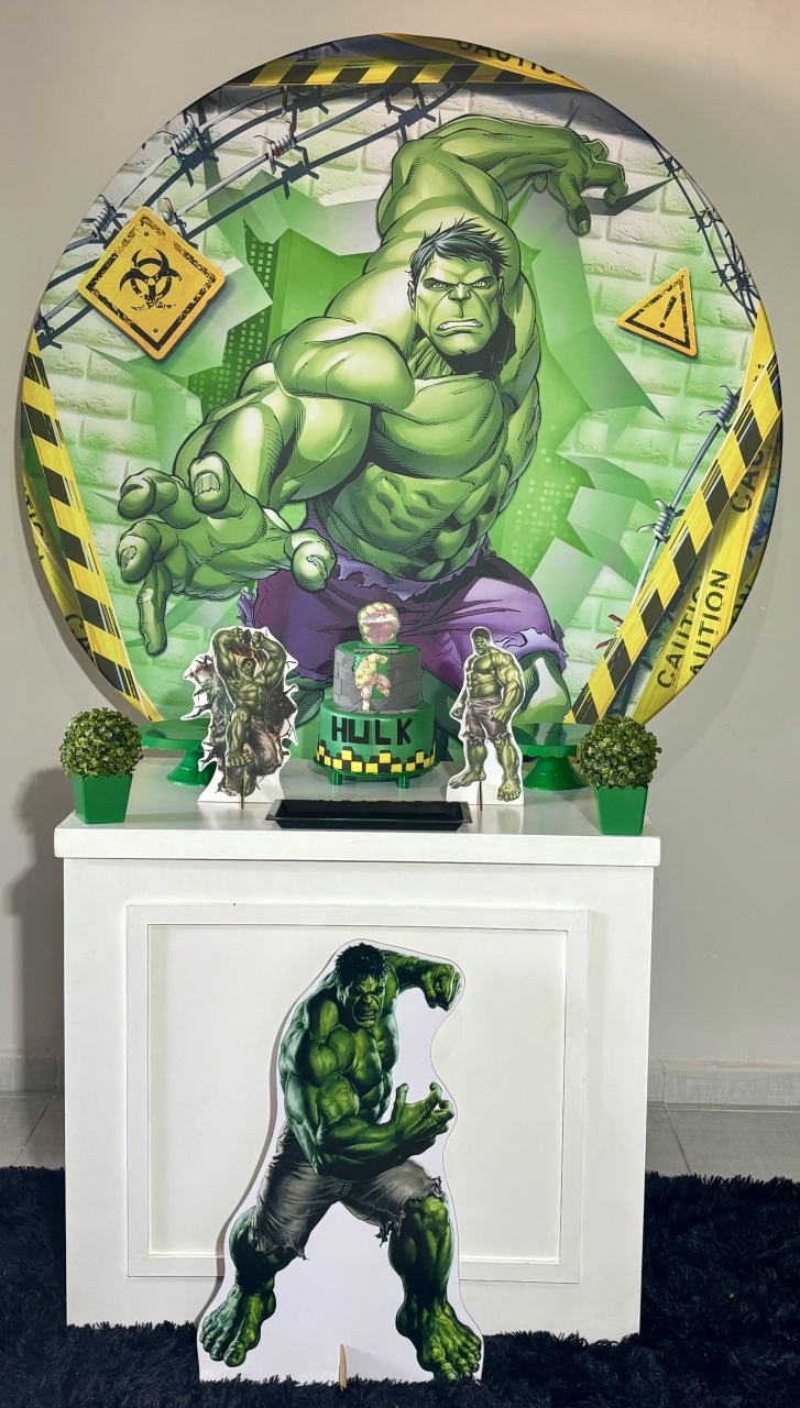Hulk 02 - Shalom Festas Pegue e Monte