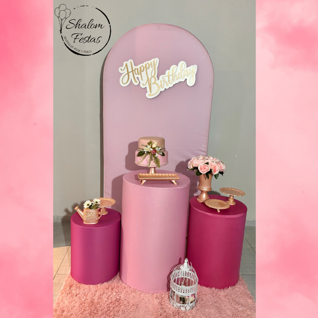 Romano Rosa E Pink 03 - Shalom Festas Pegue e Monte 