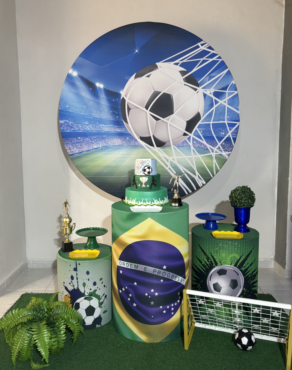 Brasil 02 / Futebol - Shalom Festas Pegue e Monte