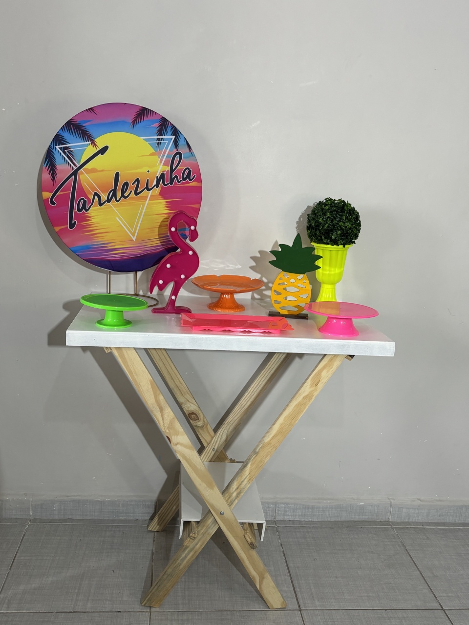 Mini Kit Tardezinha 04 - Shalom Festas Pegue e Monte 