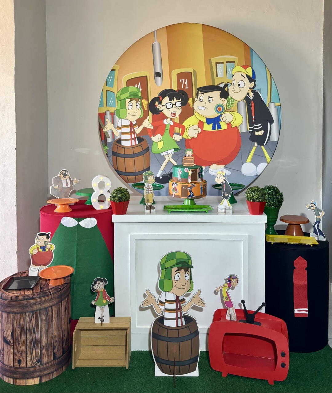 Turma Chaves 03 - Shalom Festas Pegue e Monte
