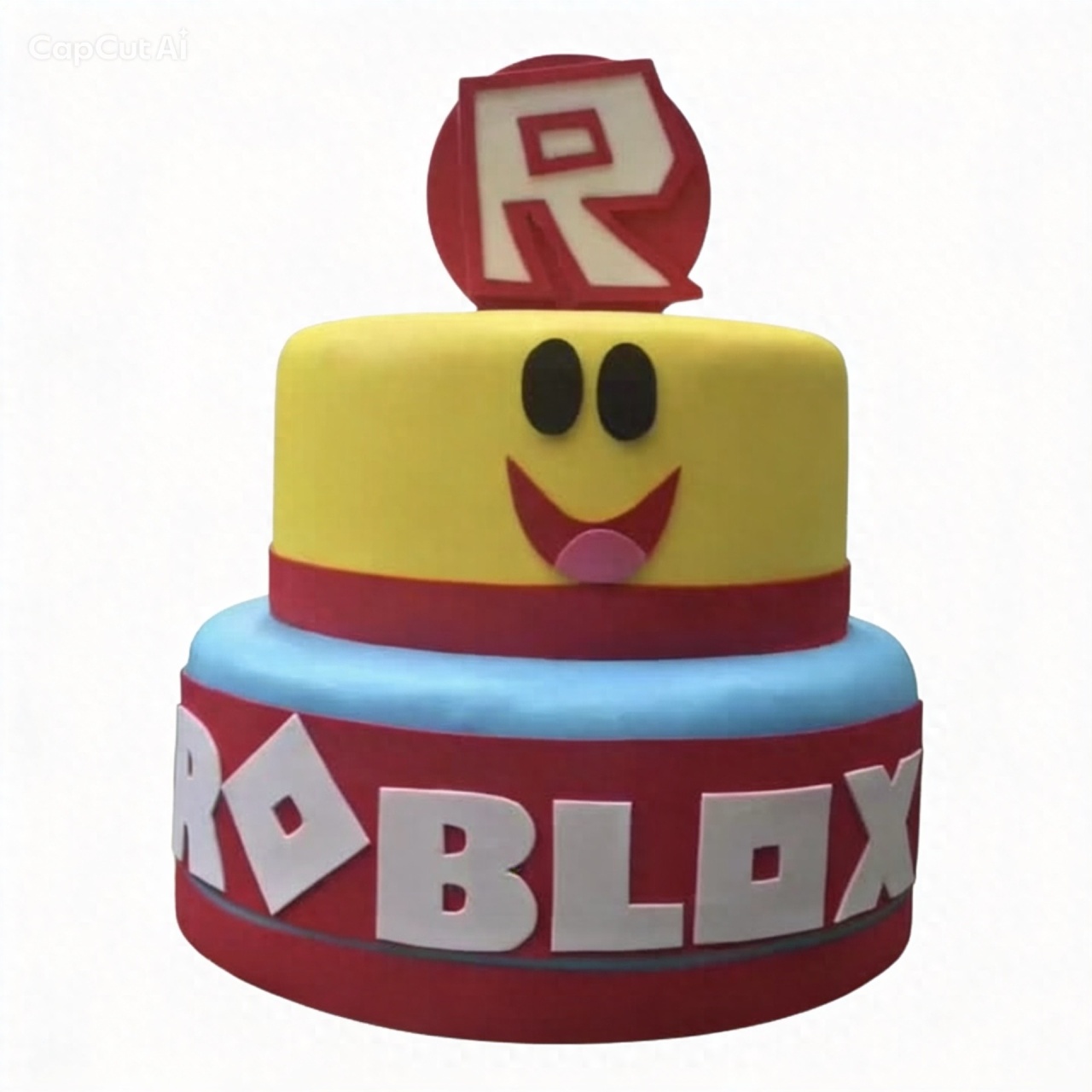 Bolo Fake - Roblox Menino - Shalom Festas Pegue e Monte 