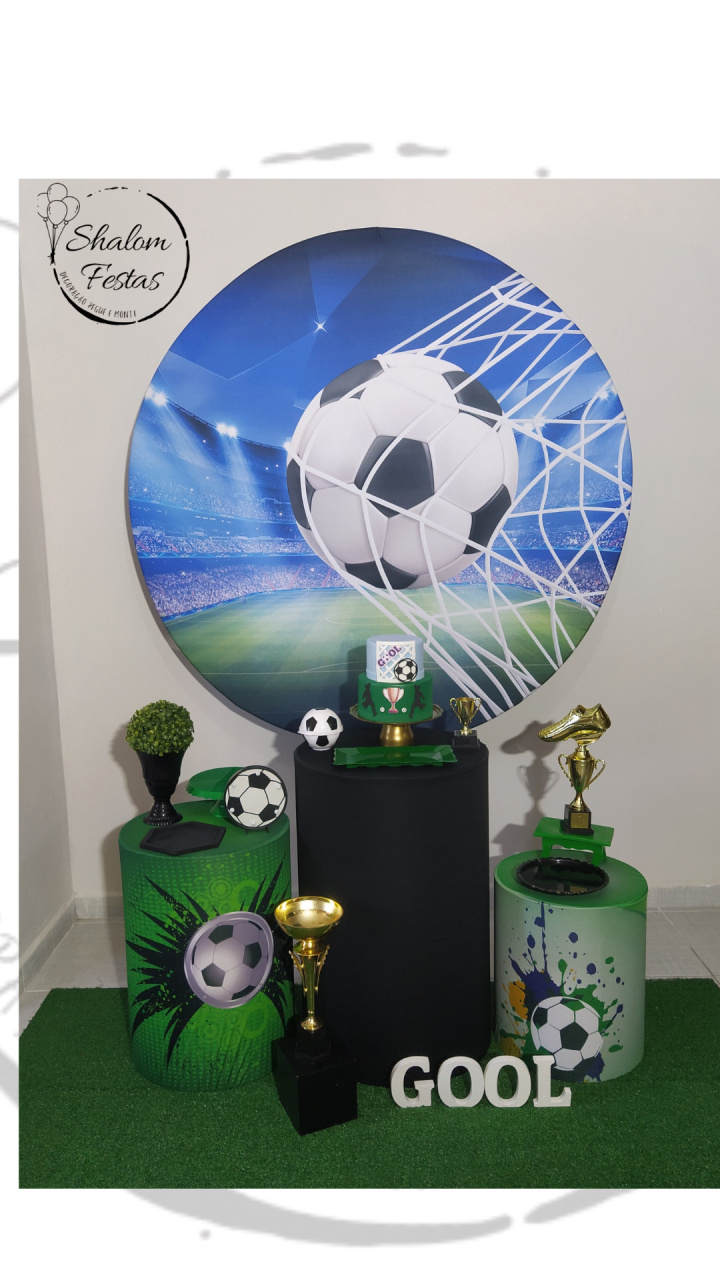 Futebol 01 - Shalom Festas Pegue e Monte