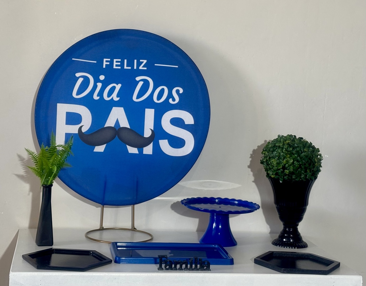 Mini Kit Dia dos Pais 01 - Shalom Festas Pegue e Monte 