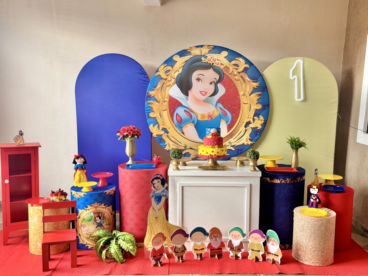 Branca de Neve 06 - Shalom Festas Pegue e Monte