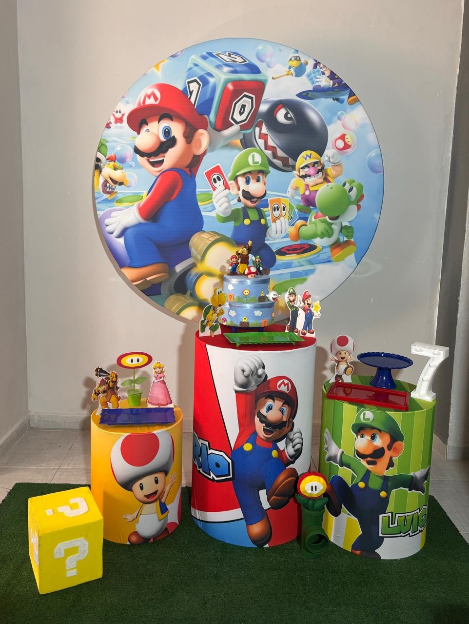Super Mario 01 - Shalom Festas Pegue e Monte