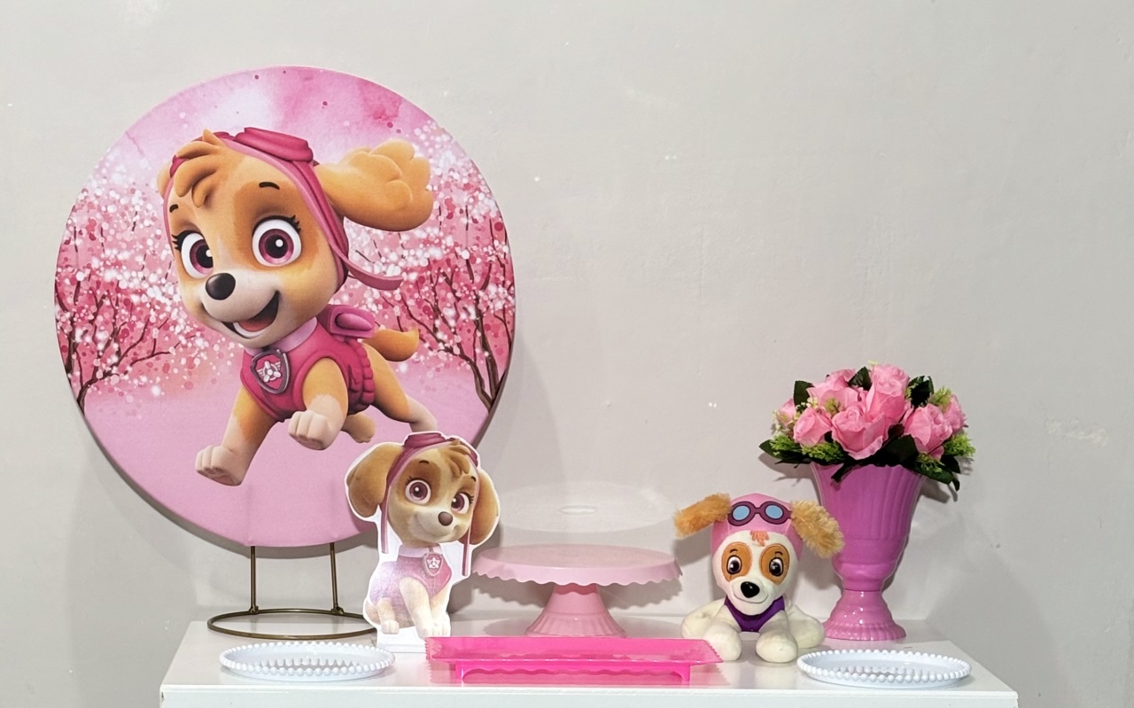 Mini Kit Skye 02 - Shalom Festas Pegue e Monte 