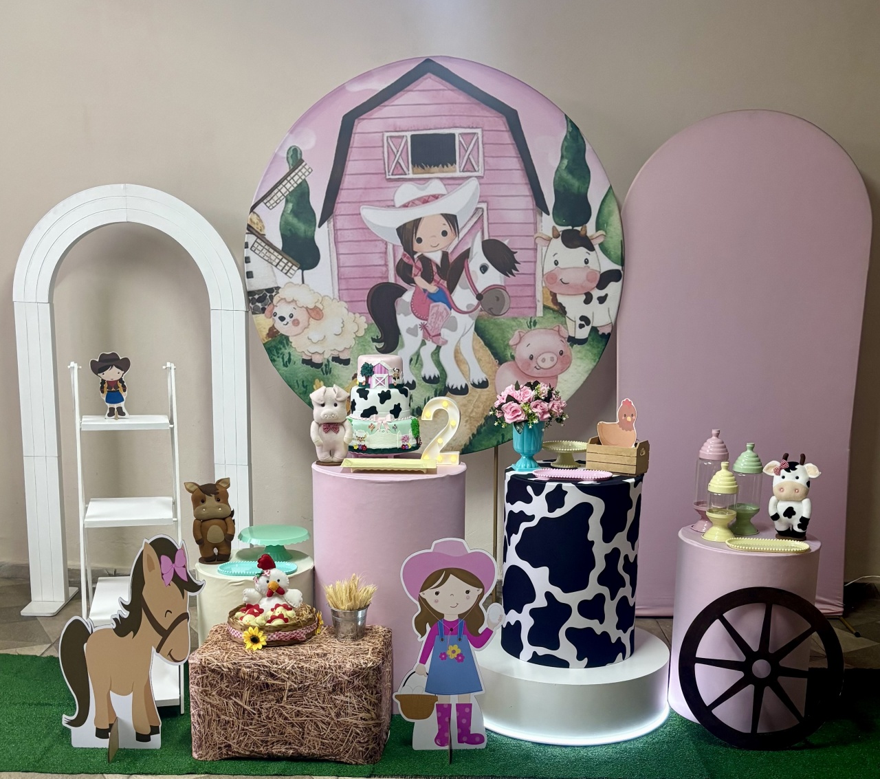 Fazendinha Boiadeira 07 - Shalom Festas Pegue e Monte
