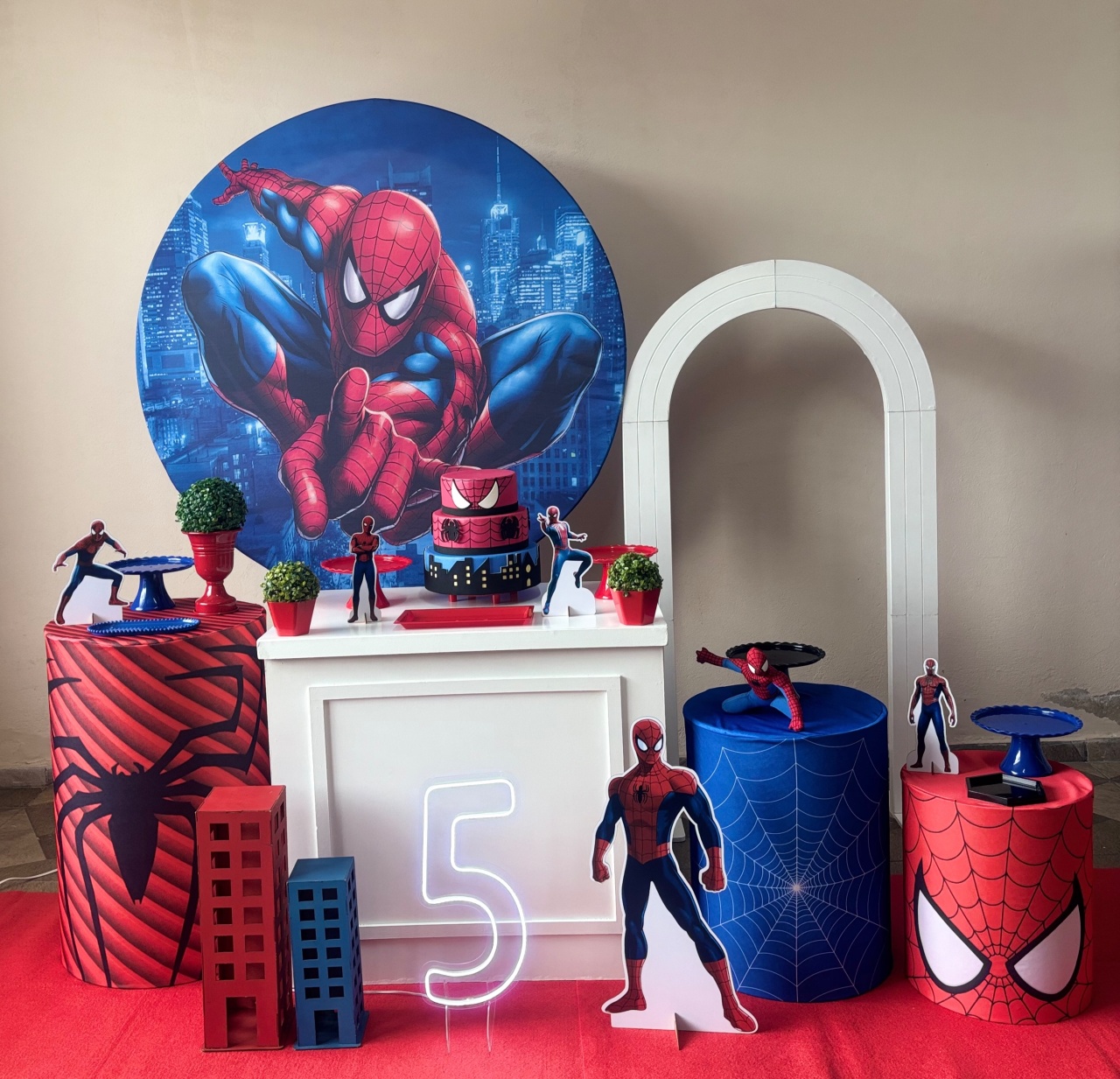 Homem Aranha 10 - Shalom Festas Pegue e Monte 
