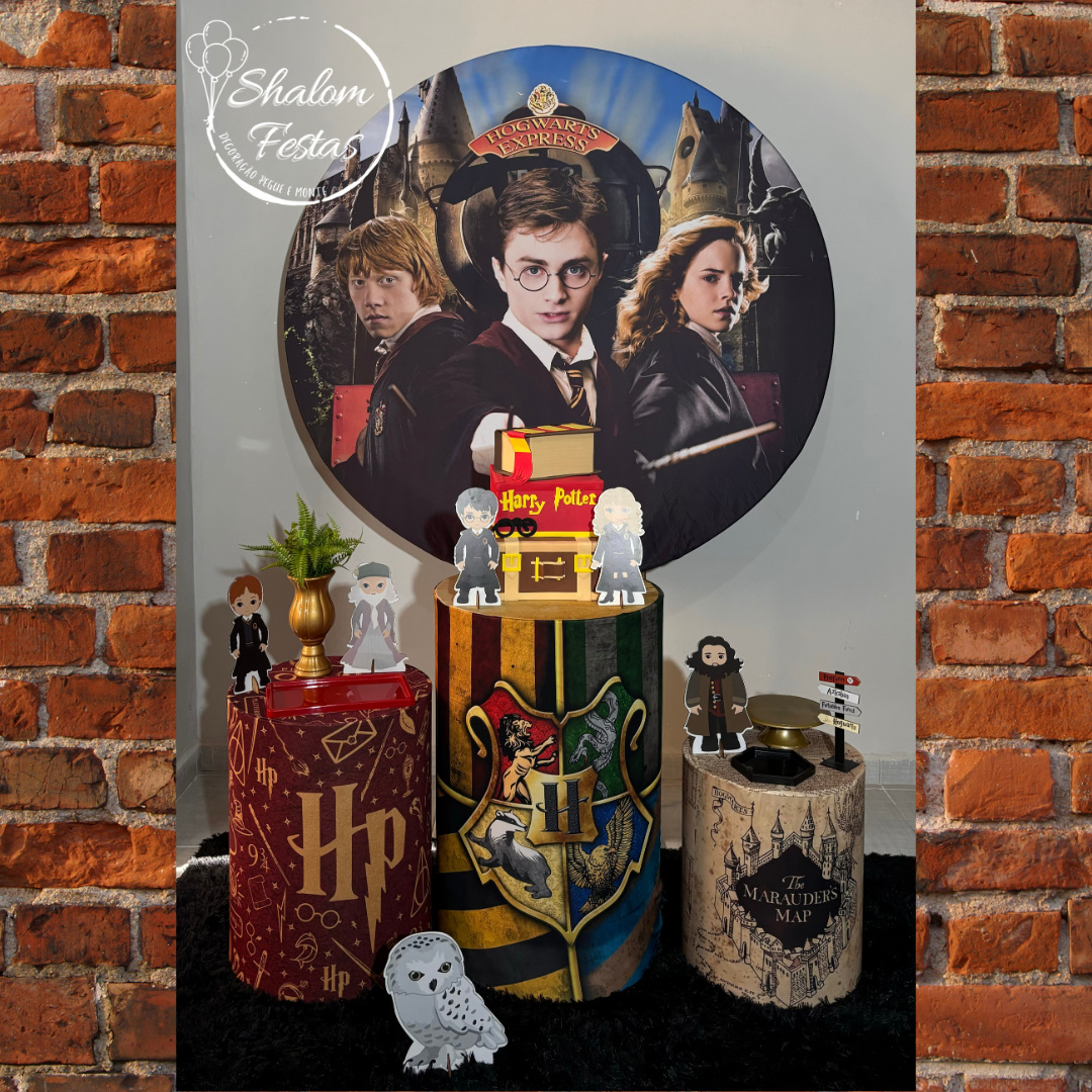 Harry Potter 01 - Shalom Festas Pegue e Monte