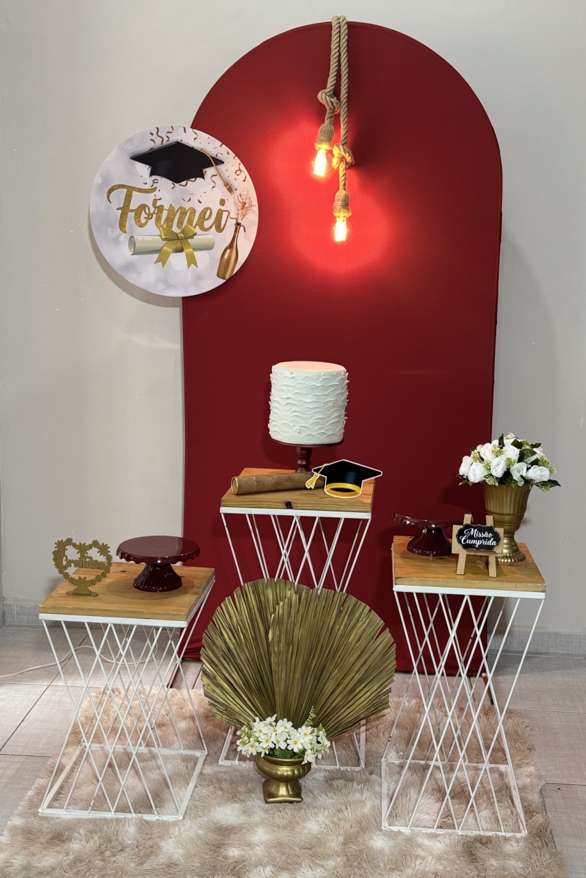 Romano Terracota / Formatura - Shalom Festas Pegue e Monte 
