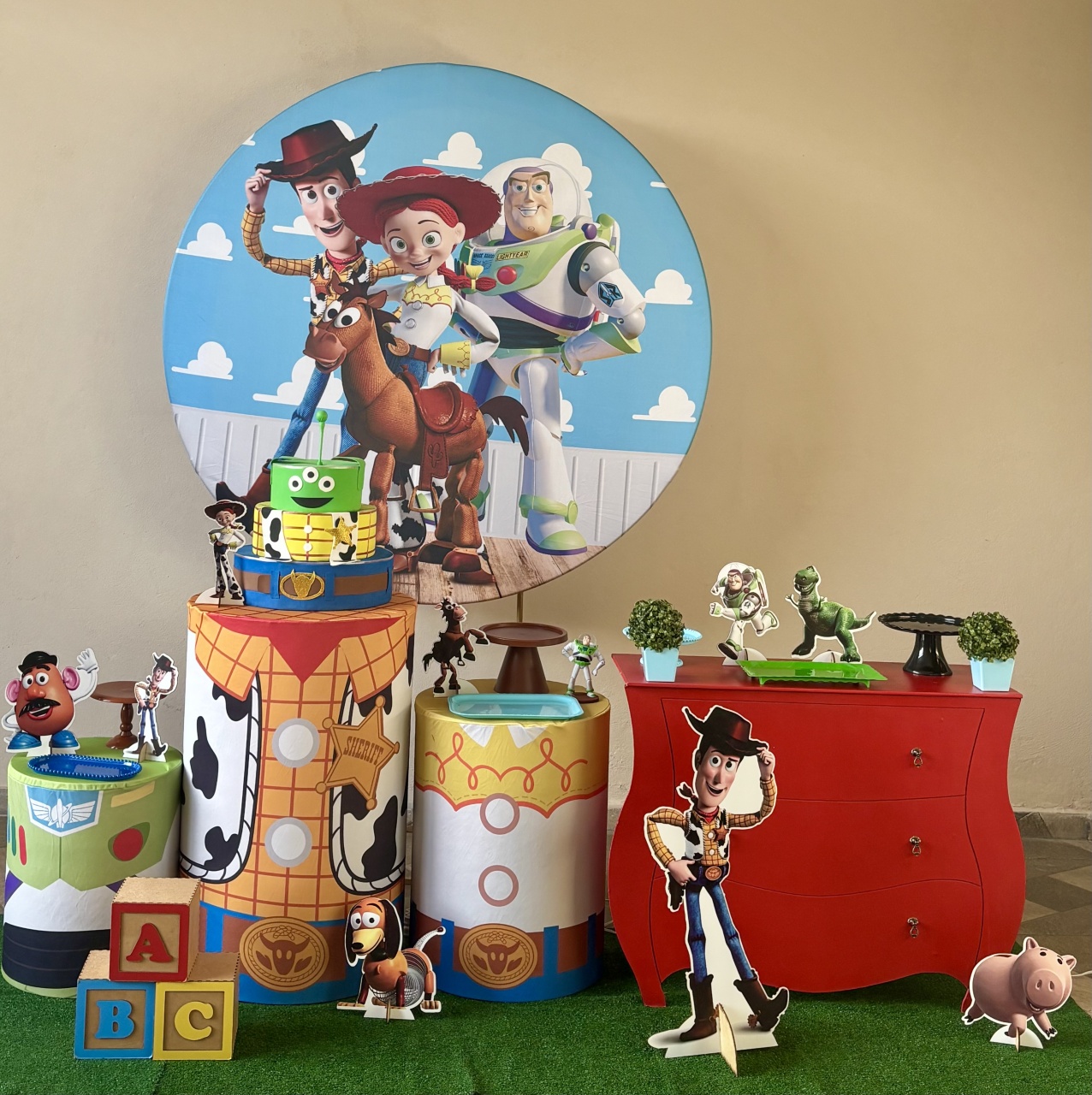 Toy Story 04 - Shalom Festas Pegue e Monte