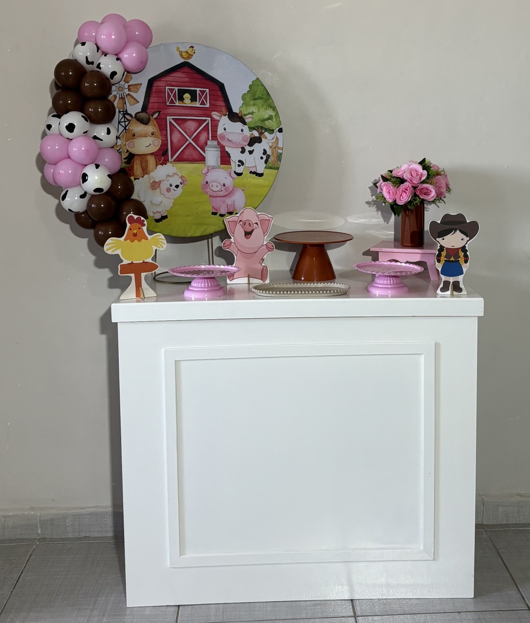 Mini Kit Fazendinha - Shalom Festas Pegue e Monte 