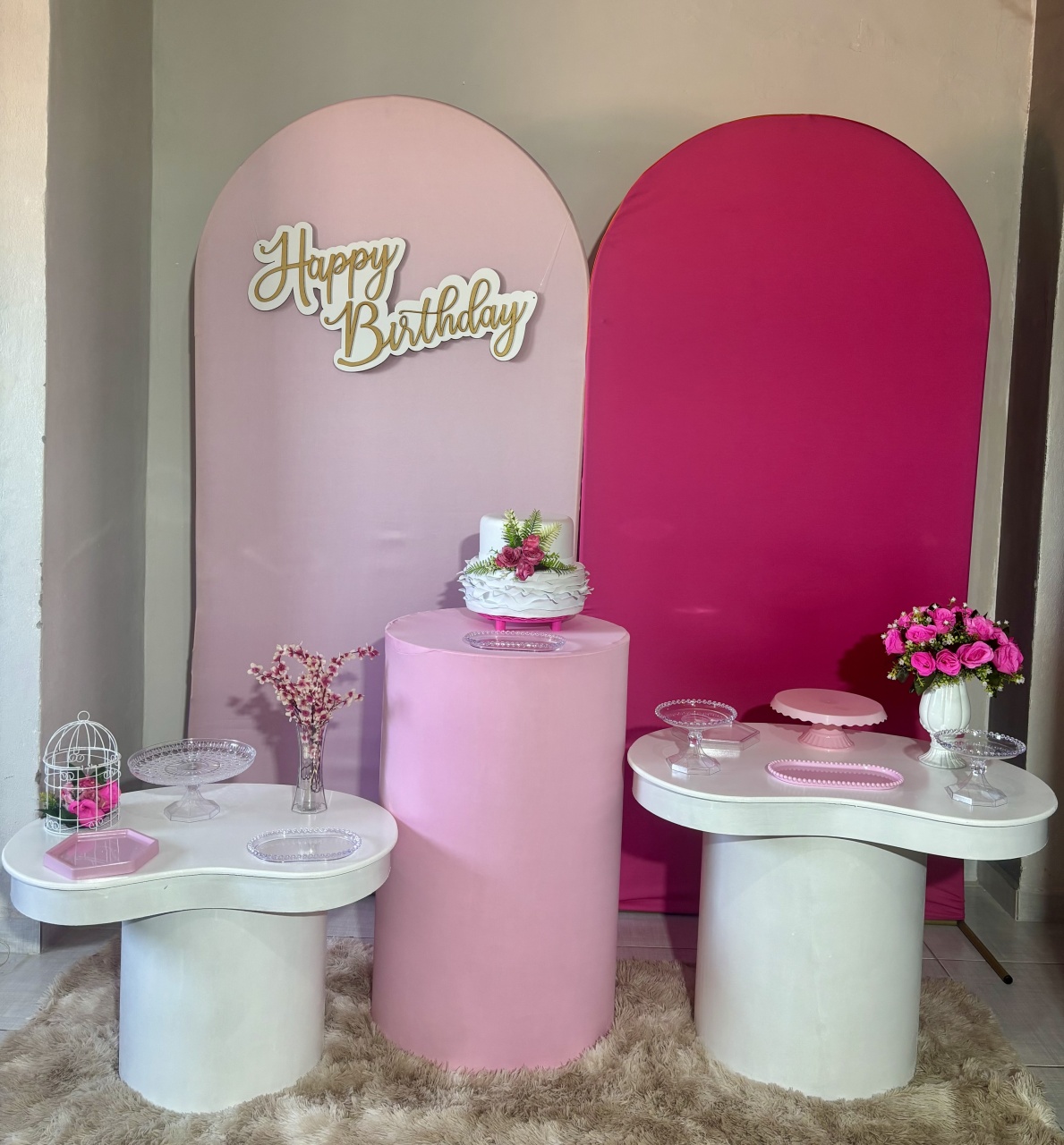 Romano Pink/Rosa 06 - Shalom Festas Pegue e Monte