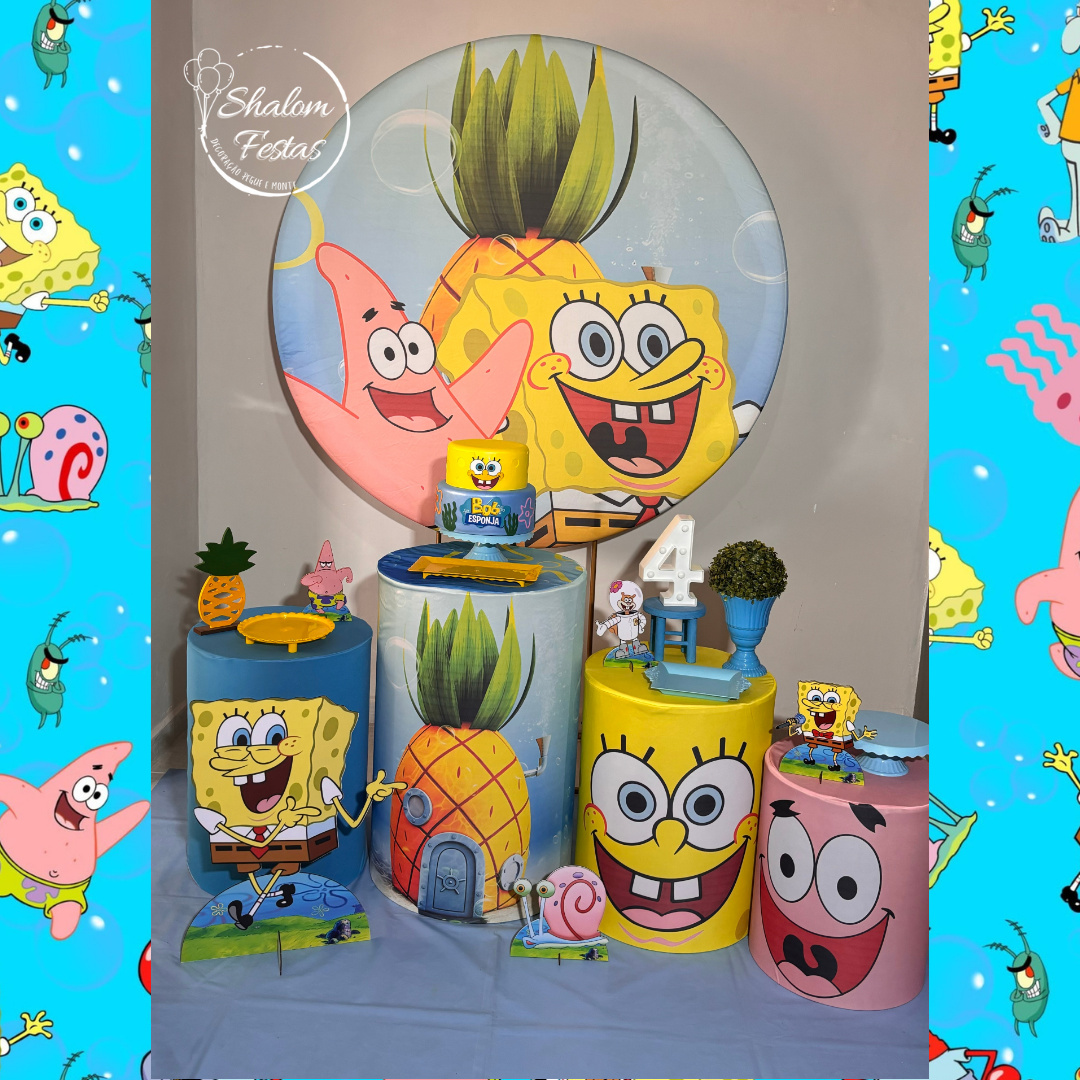 Bob Esponja 03 - Shalom Festas Pegue e Monte