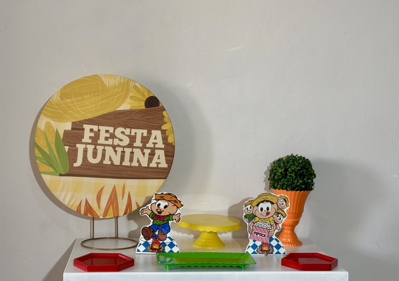 Mini Kits / Junina 01 - Shalom Festas Pegue e Monte 