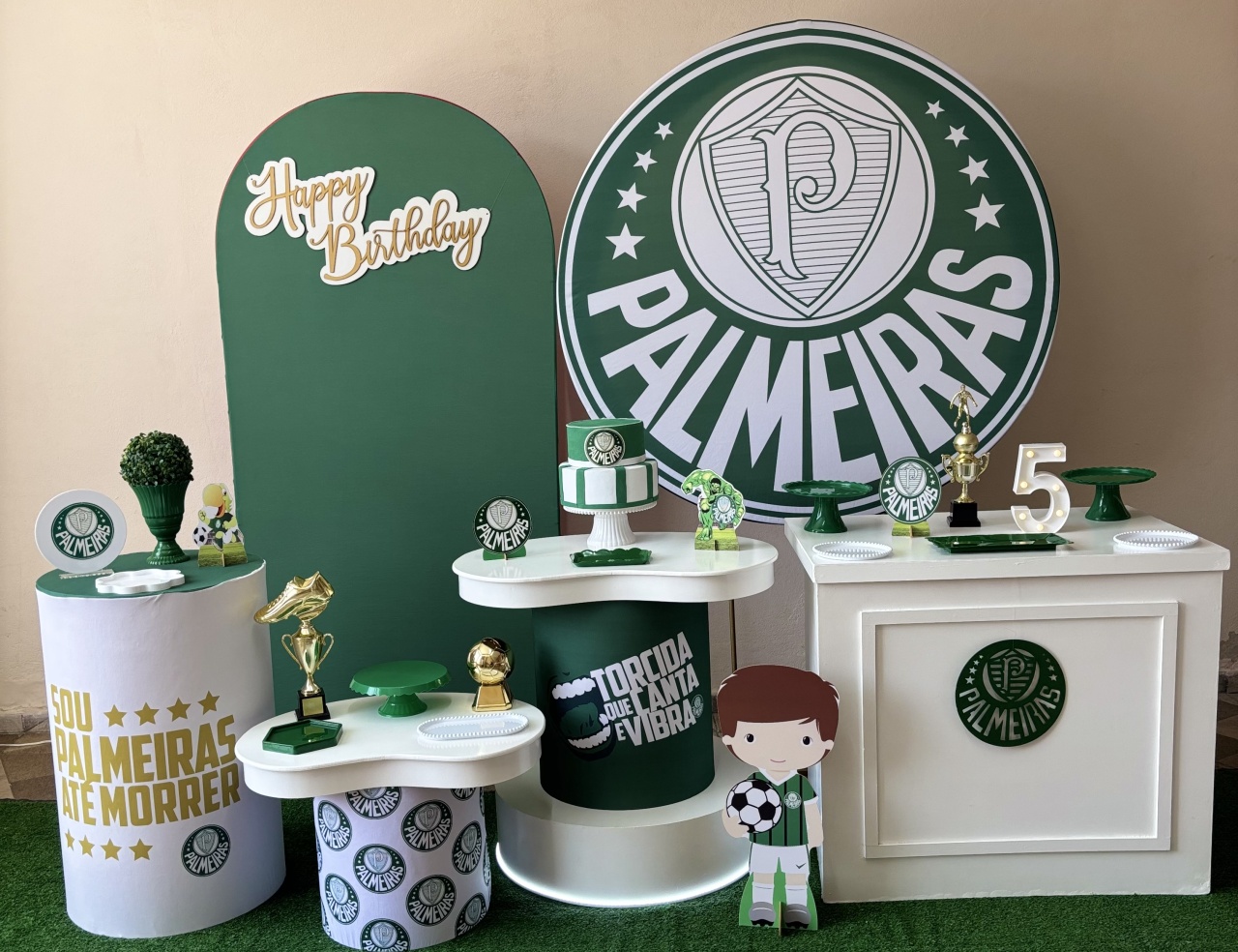 Palmeiras / Mesas Orgânicas - Shalom Festas Pegue e Monte 
