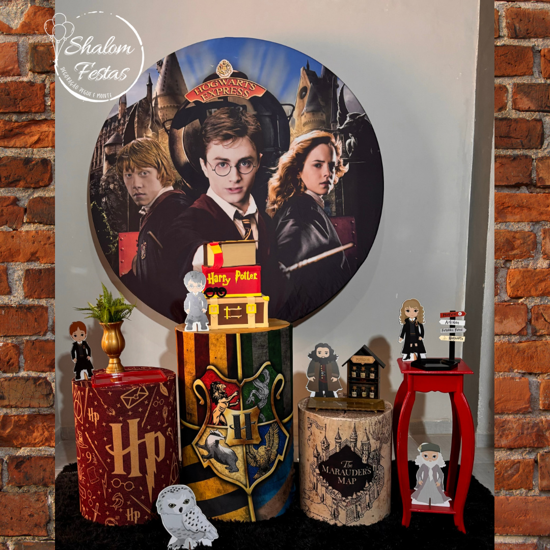 Harry Potter 02 - Shalom Festas Pegue e Monte