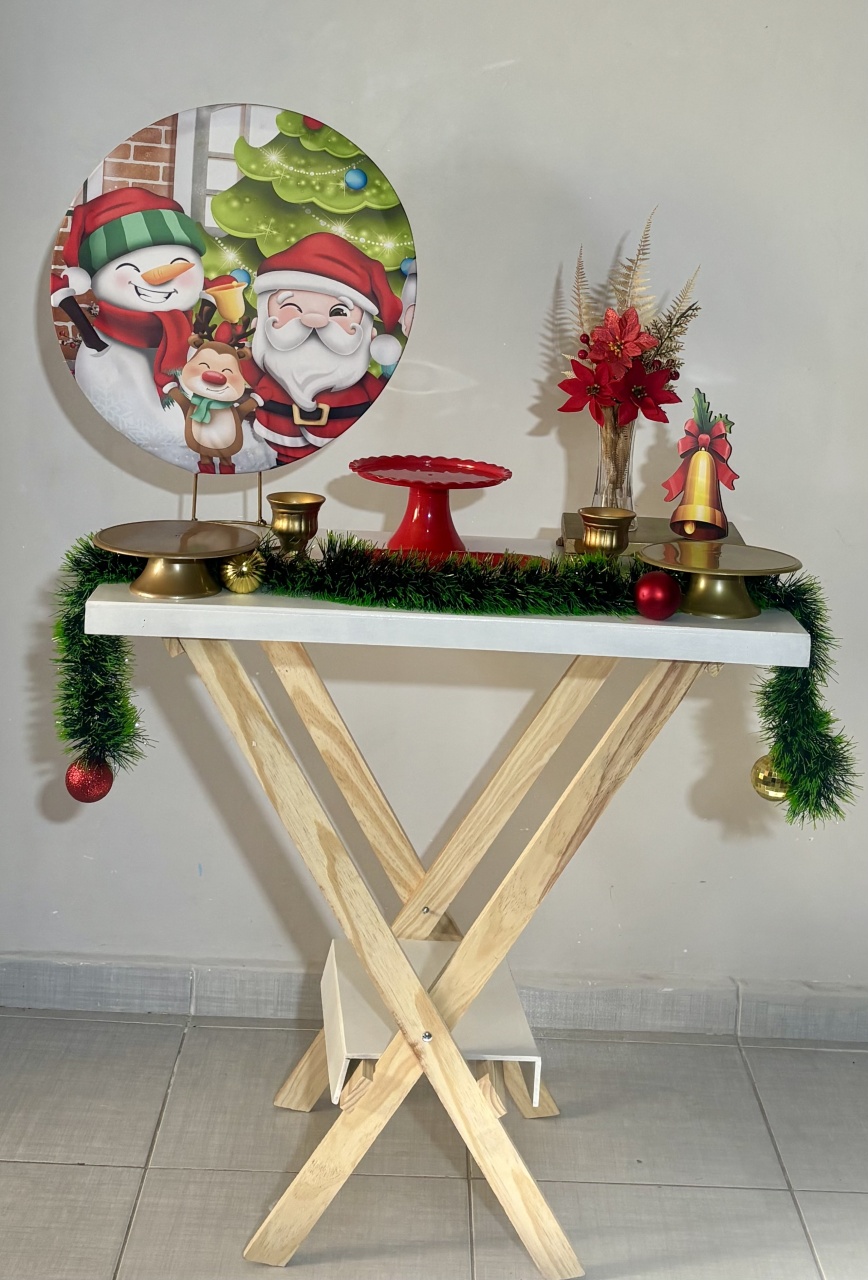Mini Kit Natal 05 - Shalom Festas Pegue e Monte 