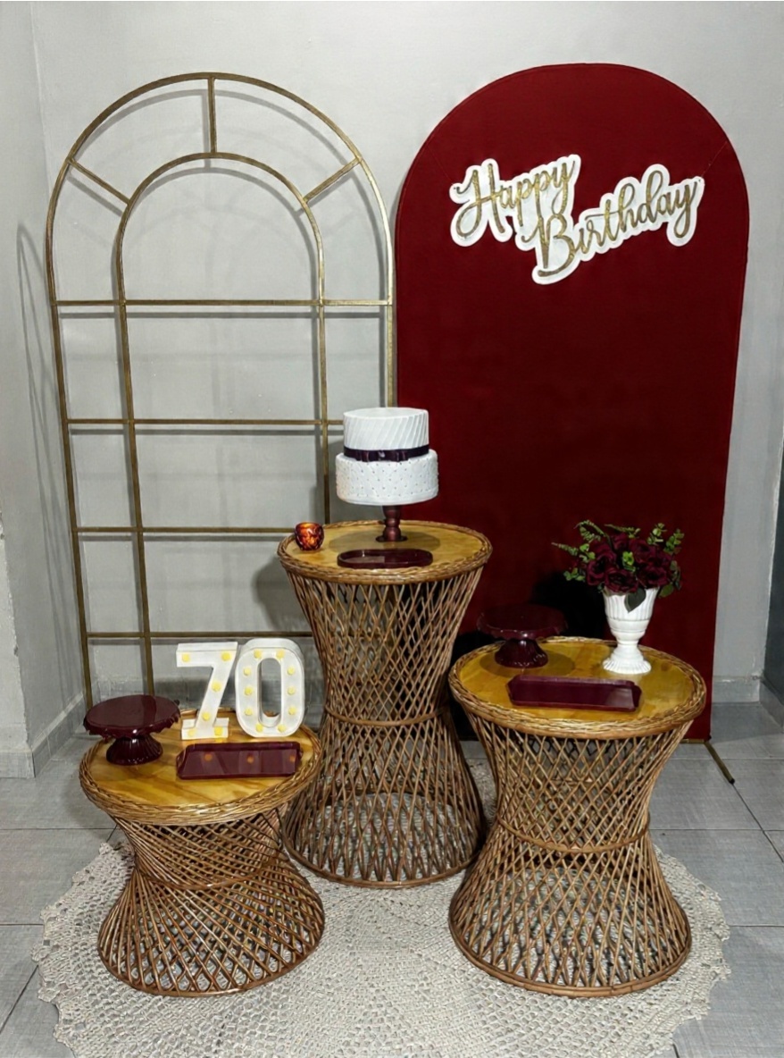 Portal Janela E Romano Marsala / Vime - Shalom Festas Pegue e Monte 